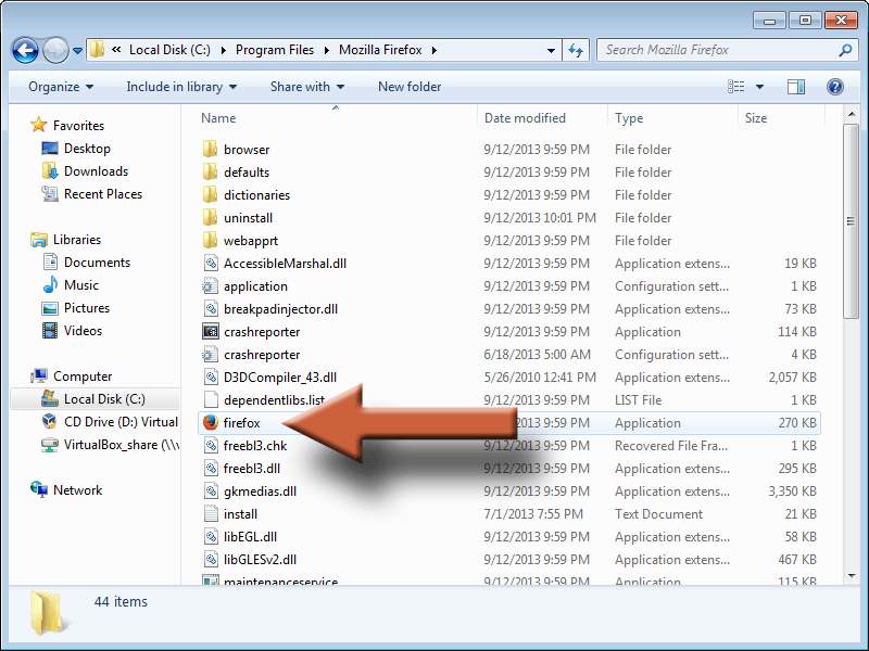 Program Executable File