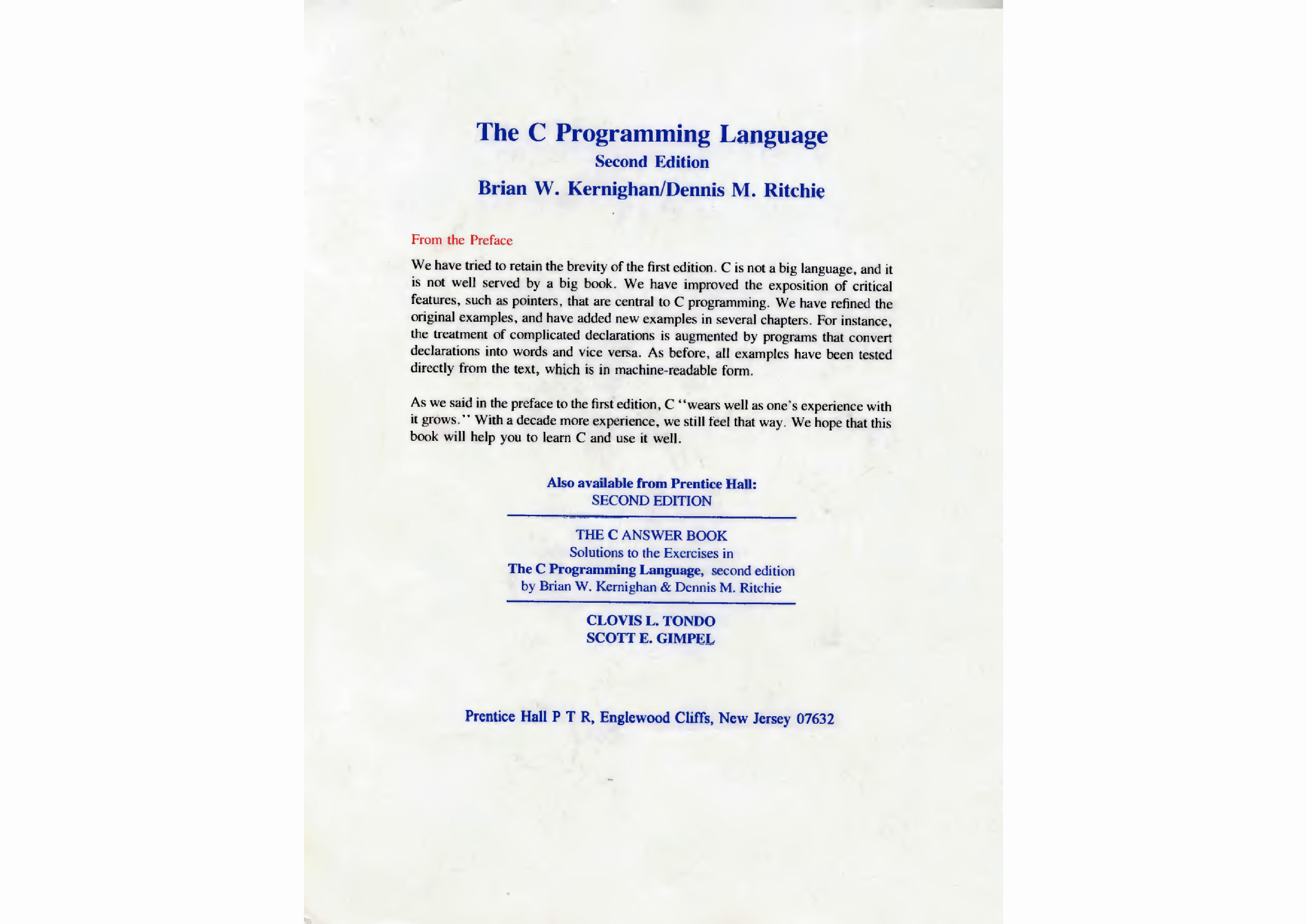 C Programming Reference Manual Pdf